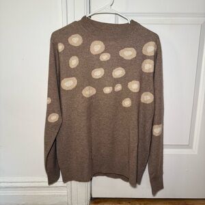 Leret Leret Cashmere Printed Pullover - Size Small